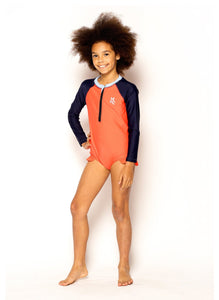 Argyle One Piece - Summertime Sunset Matilda and Clancy