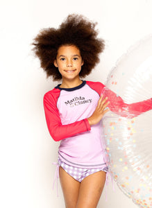 Caloundra Rash Vest - Summertime Lilac Matilda and Clancy