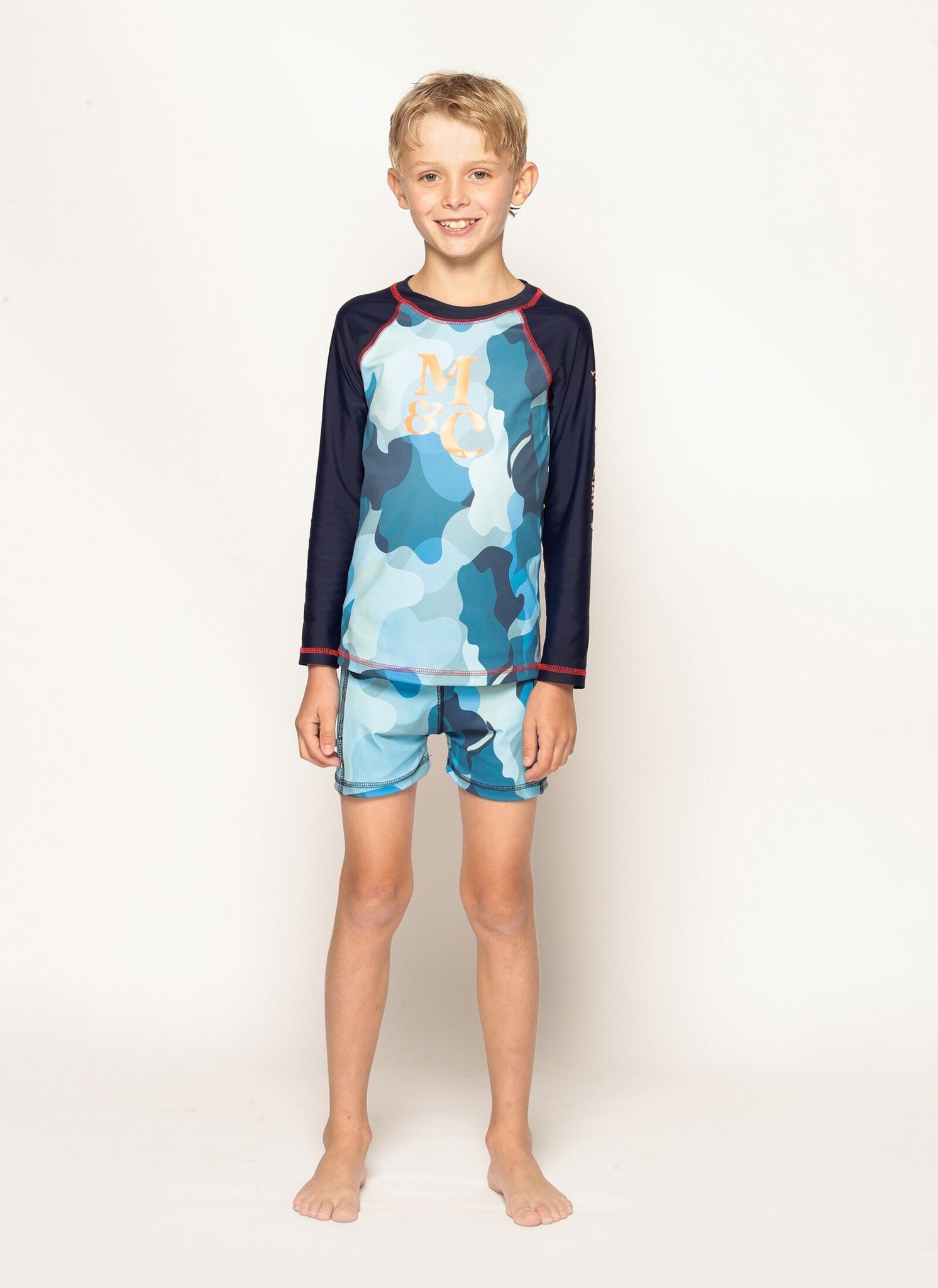 Caloundra Rash Vest - Summertime Ocean Matilda and Clancy