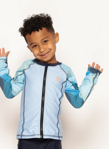 Flinders Rash Vest - Summertime Ocean Matilda and Clancy