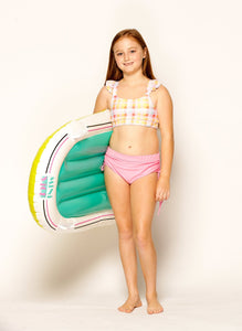 Sorrento Ruched Brief - Summertime Pink Matilda and Clancy